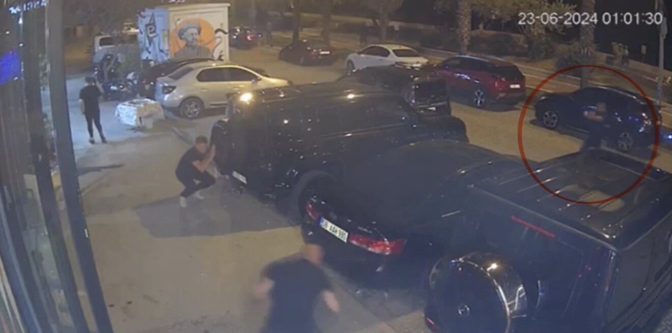 Samsun'da 6 kişinin yaralandığı silahlı çatışmanın güvenlik kameradan görüntüsü ortaya çıktı