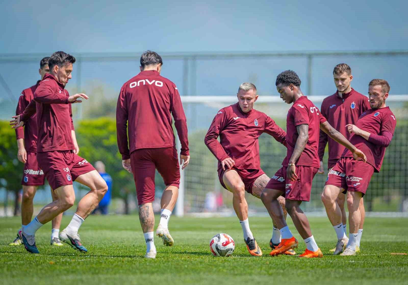 Trabzonspor, kupa maçının hazırlıklarını tamamladı