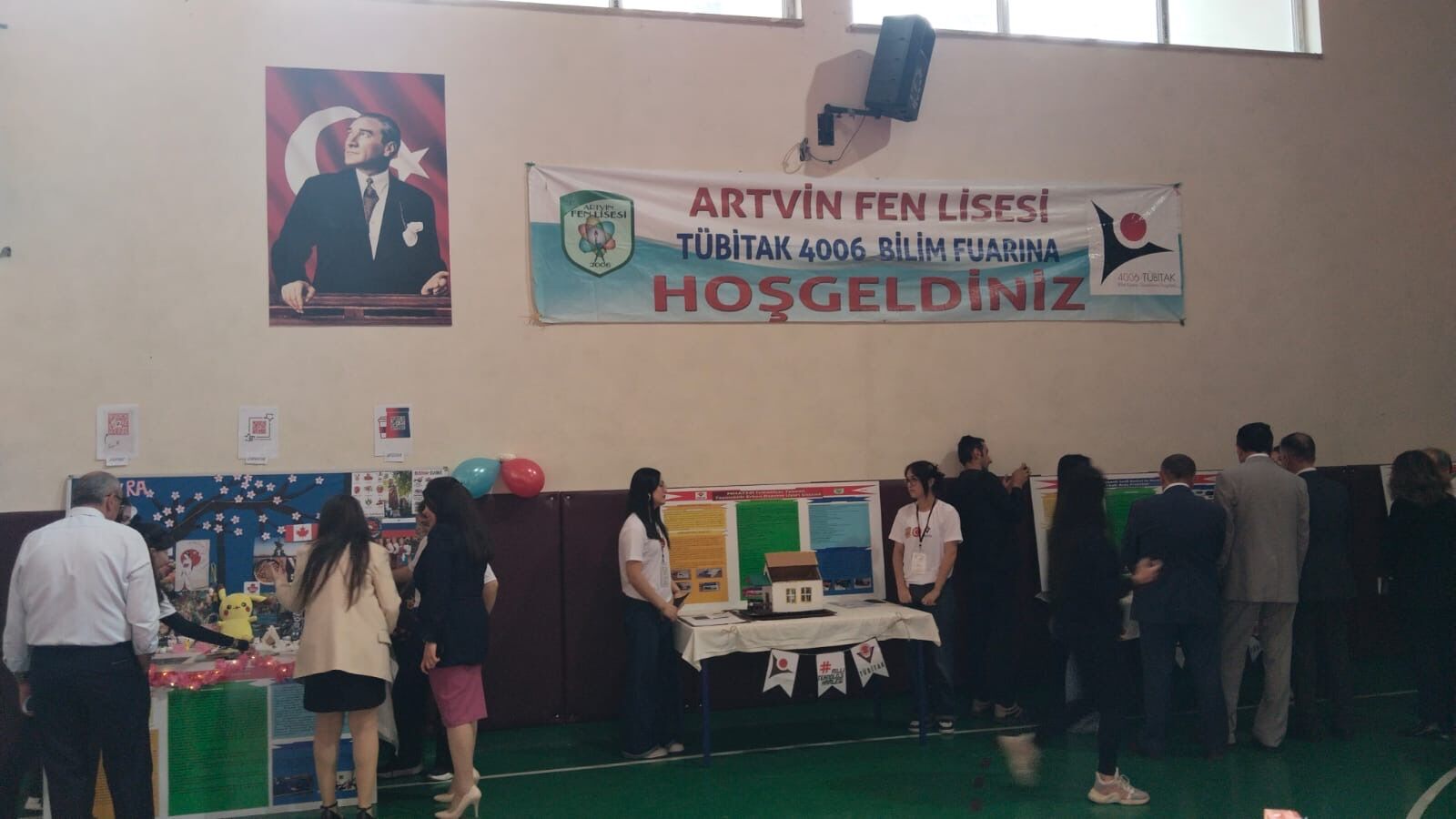 Fen Lisesi’nde Bilim Fuarı Açıldı 6