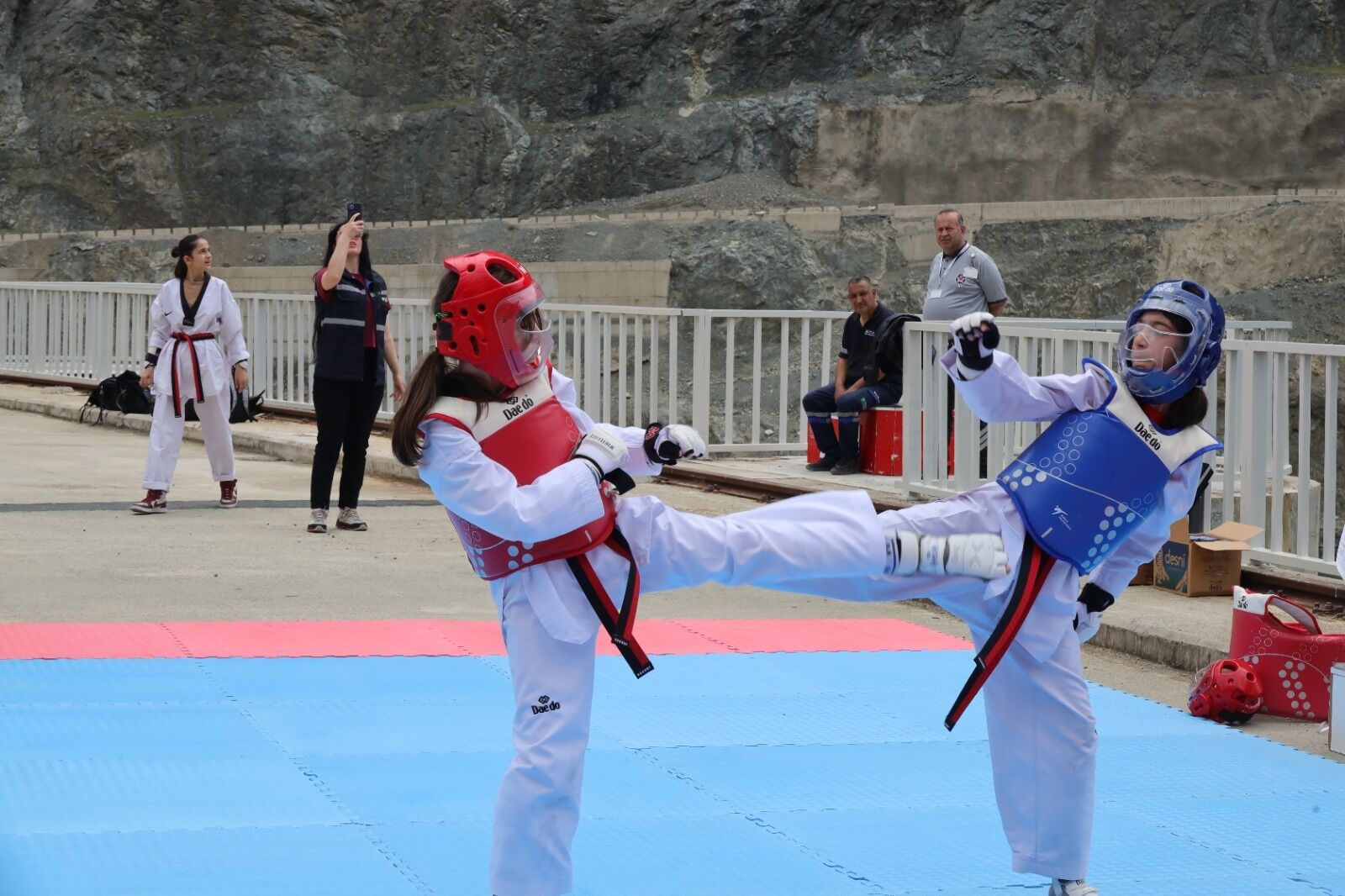 Doğuş Barajı’nda Taekwondo Heyecanı