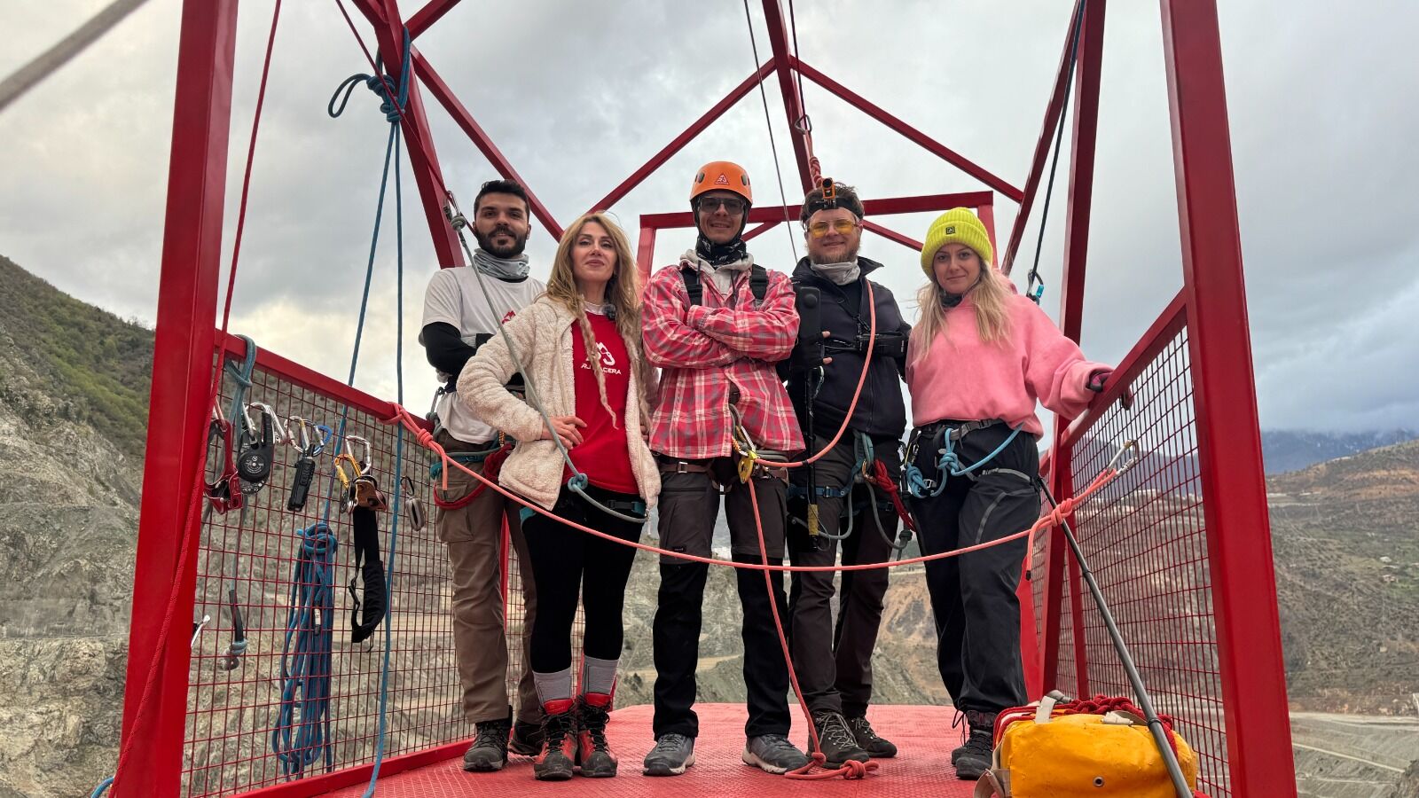 Deriner Barajı’nda macera turizmi-2