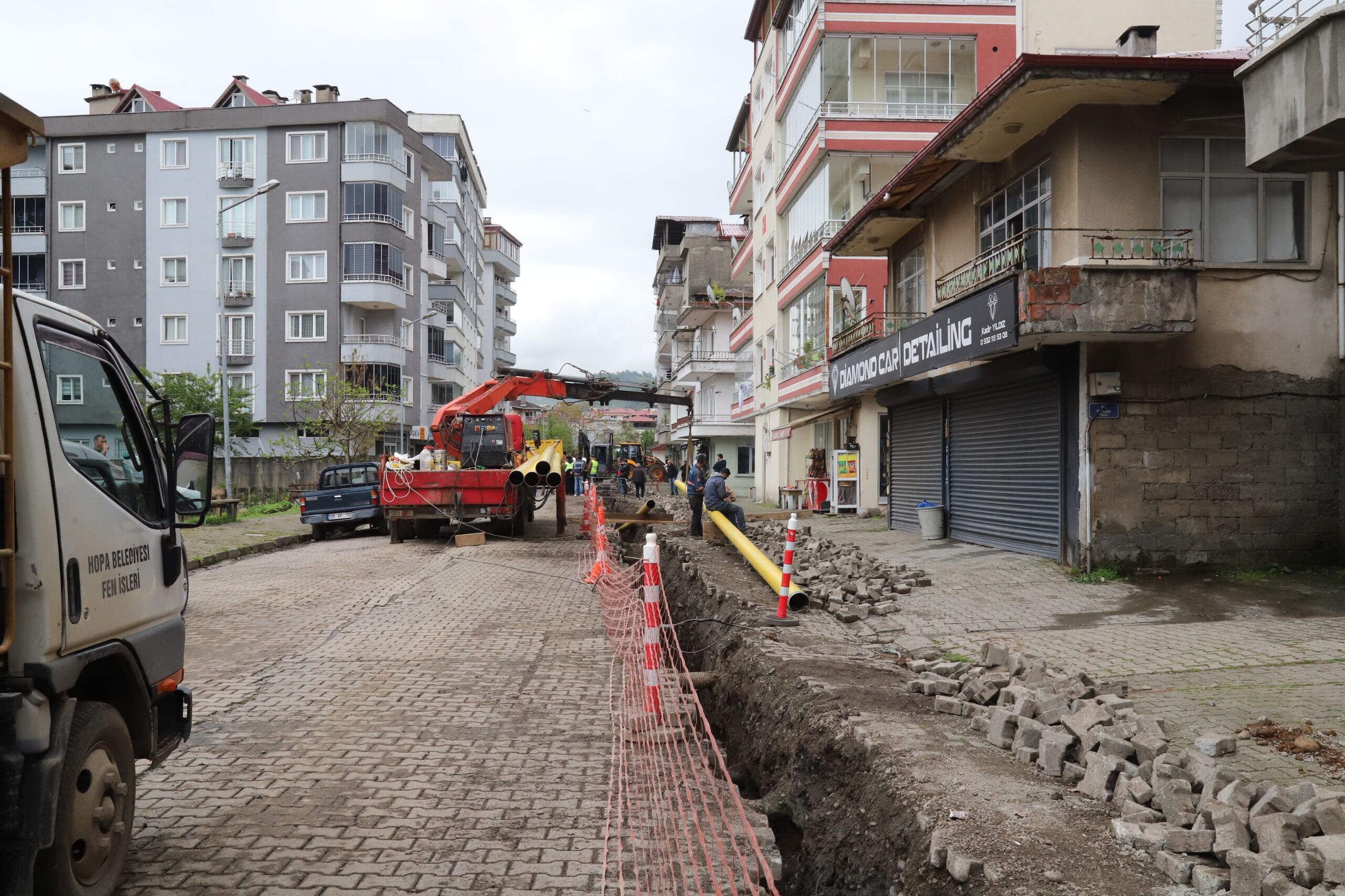 Doğalgaz Çalışmaları Mahalle İçlerine Ulaştı (1)