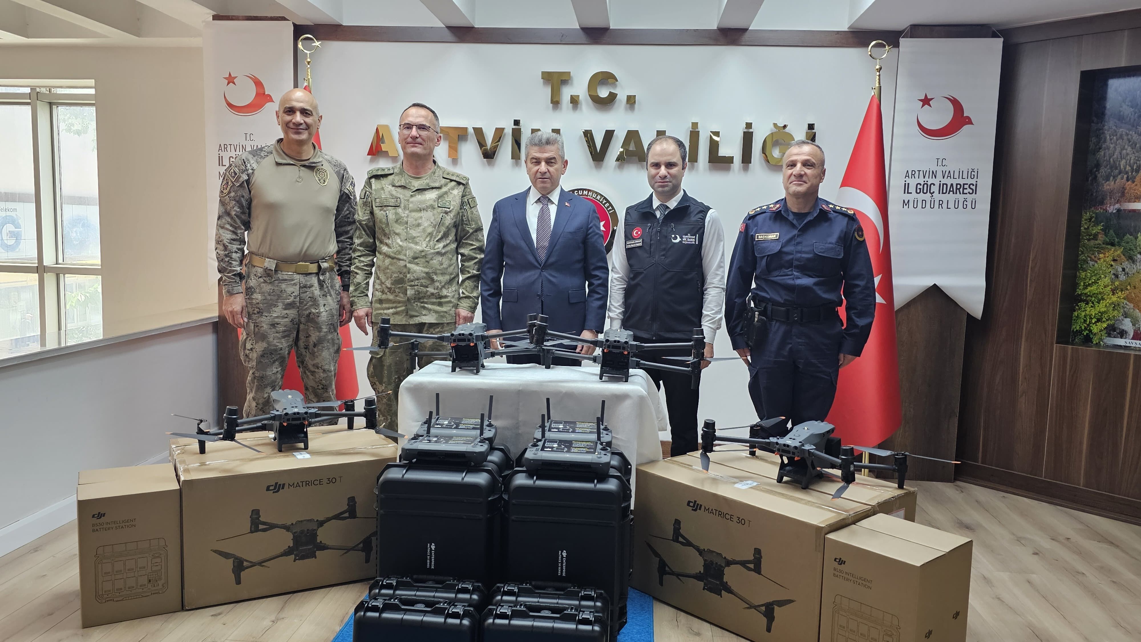 4 Termal Drone Göreve Başladı