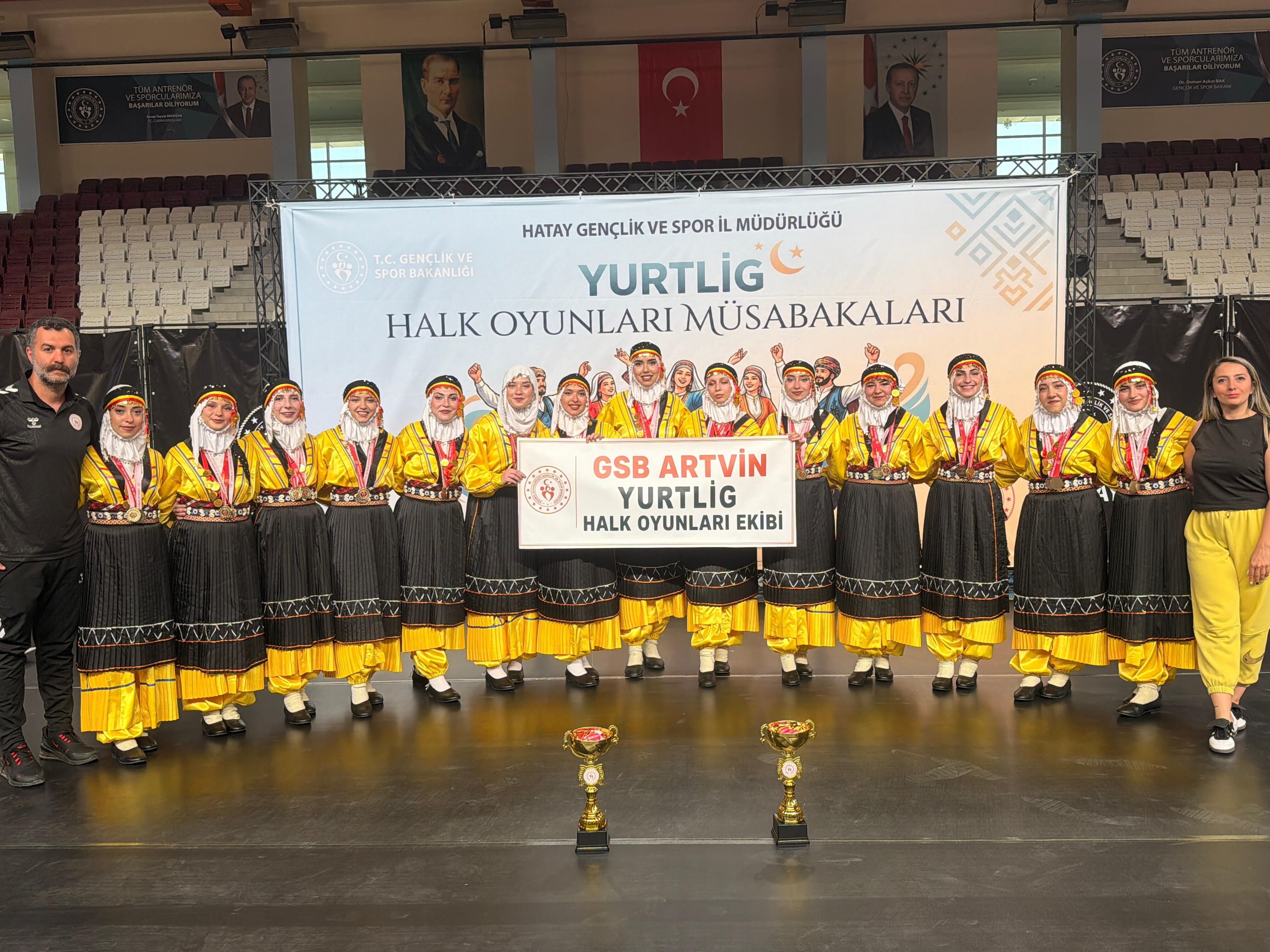 Halkoyunları Ekibi Türkiye Şampiyonu
