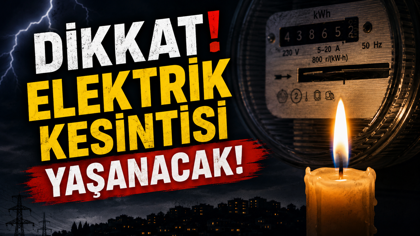 Elektrik Alarmı! Artvin’de Çok Sayıda Yer İçin Uyarı Geldi