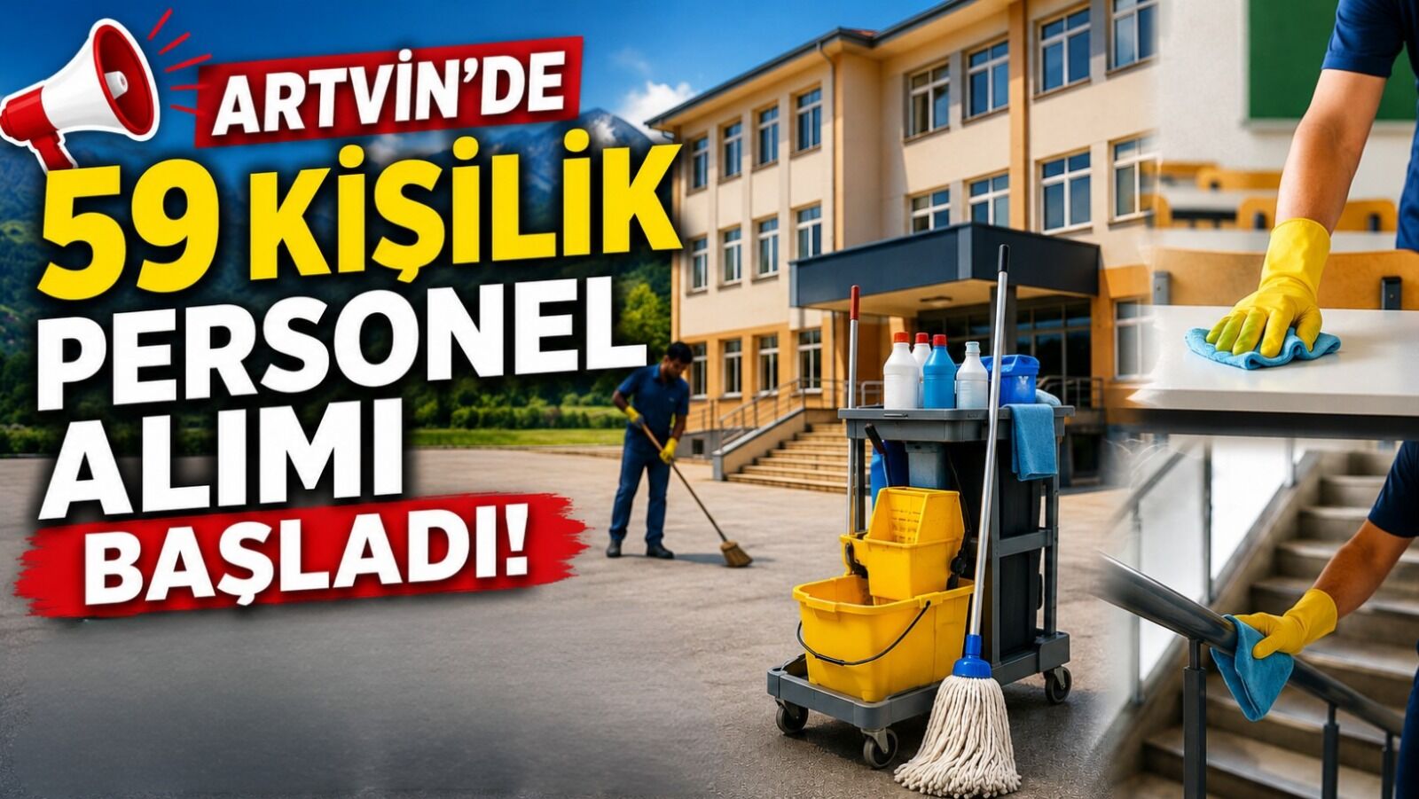 59 Kişilik Personel Alımı Başladı