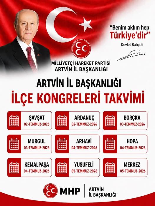 MHP Artvin teşkilatları sandık başına gidiyor!-2