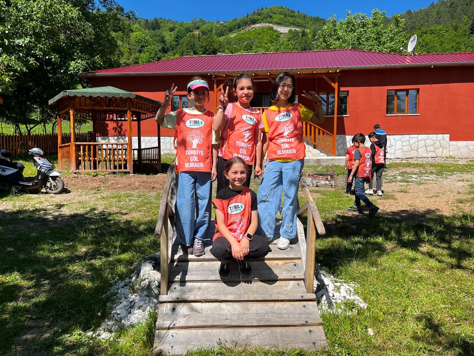 Bi̇lge Orman Okulu Artvin’de Öğrencilerle Buluştu (2)