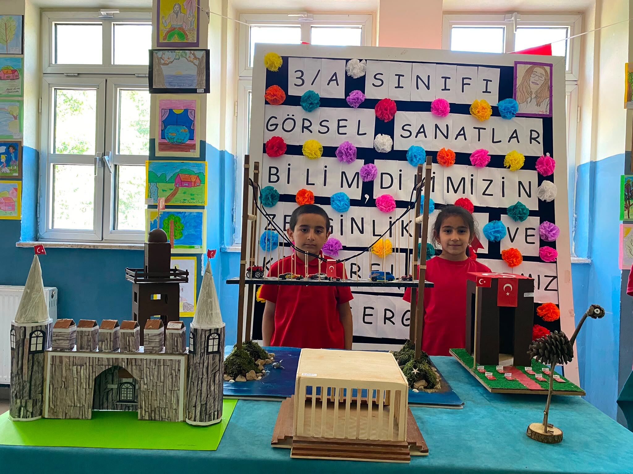 Emekle Hazırlanan Sergi Ziyaretçilerini Ağırladı (3)
