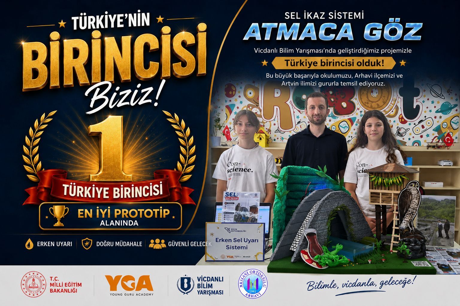 Hacılar Ortaokulu’ndan Türkiye Birinciliği Başarısı (3)