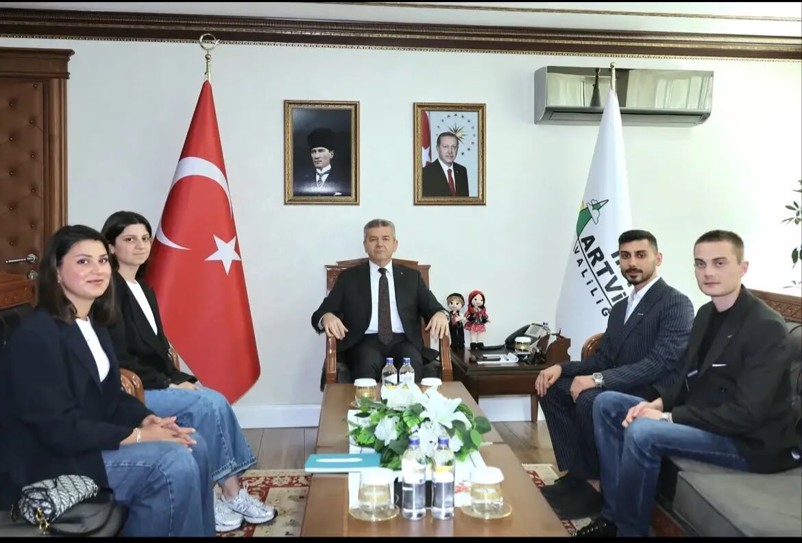 Genç ASKON'dan Artvin Valisi Turan Ergün'e Ziyaret-2