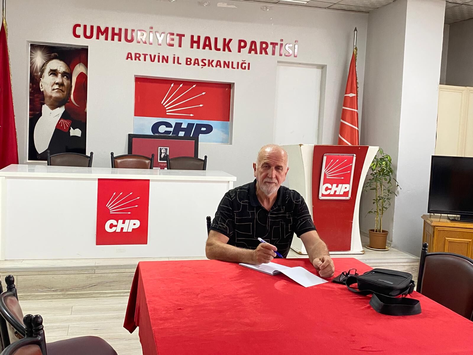 CHP ARTVİN’DE GAYRİRESMÎ GÖREVLENDİRME