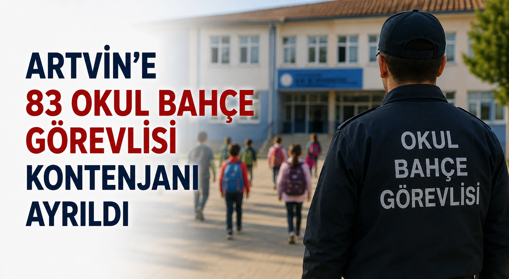Artvin’e Okullarda Görev Yapacak 83 Personel Alınacak