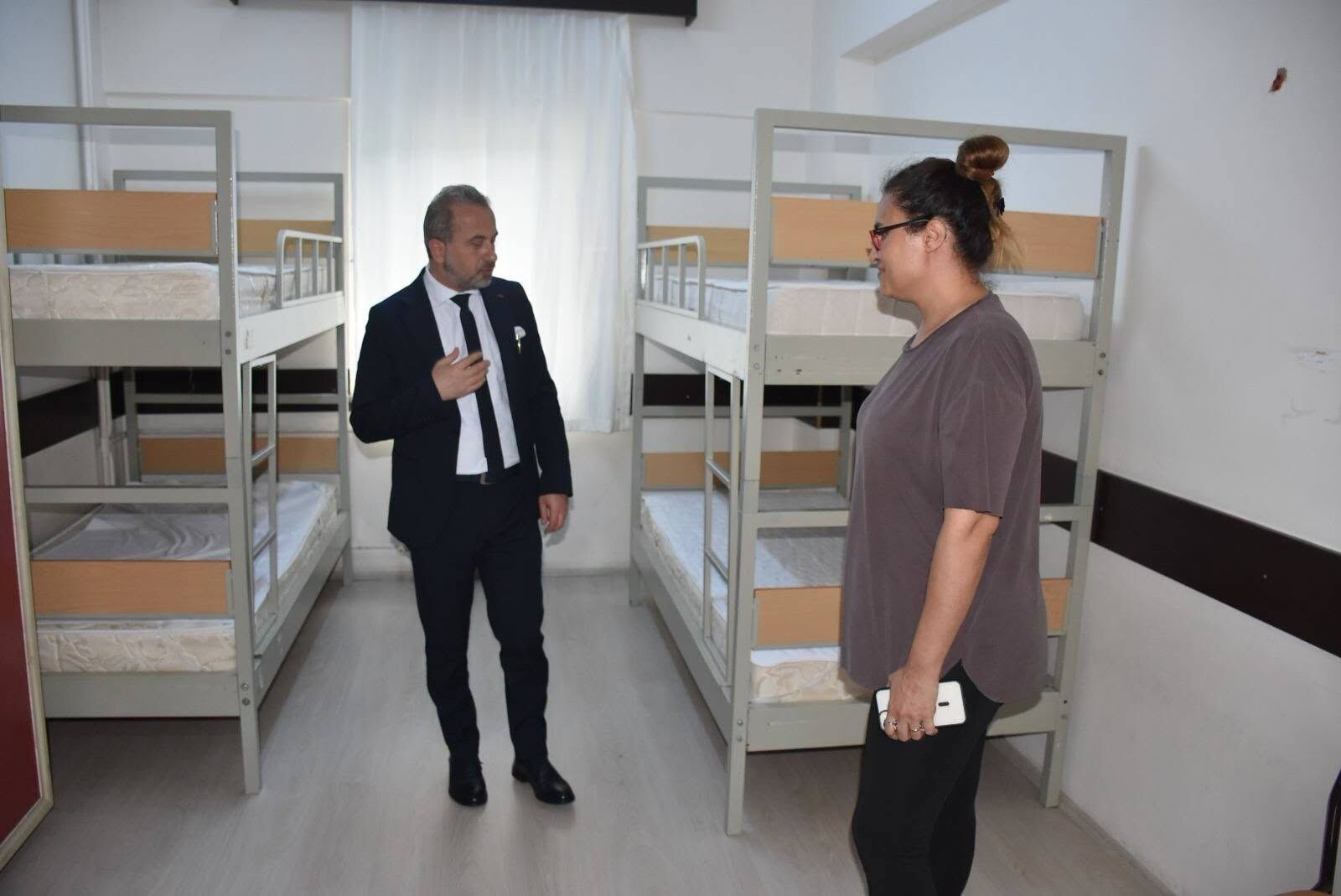 2-Ayşen Özyeğin Ortaöğretim Kız Öğrenci Yurdunda Çalışmalar Değerlendirildi