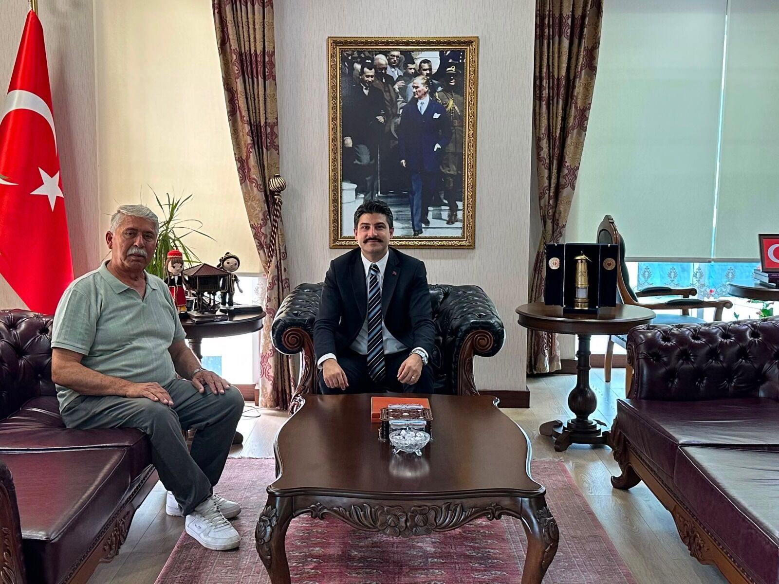 2- Kaymakam Karakaya’ya Hayırlı Olsun Ziyaretleri