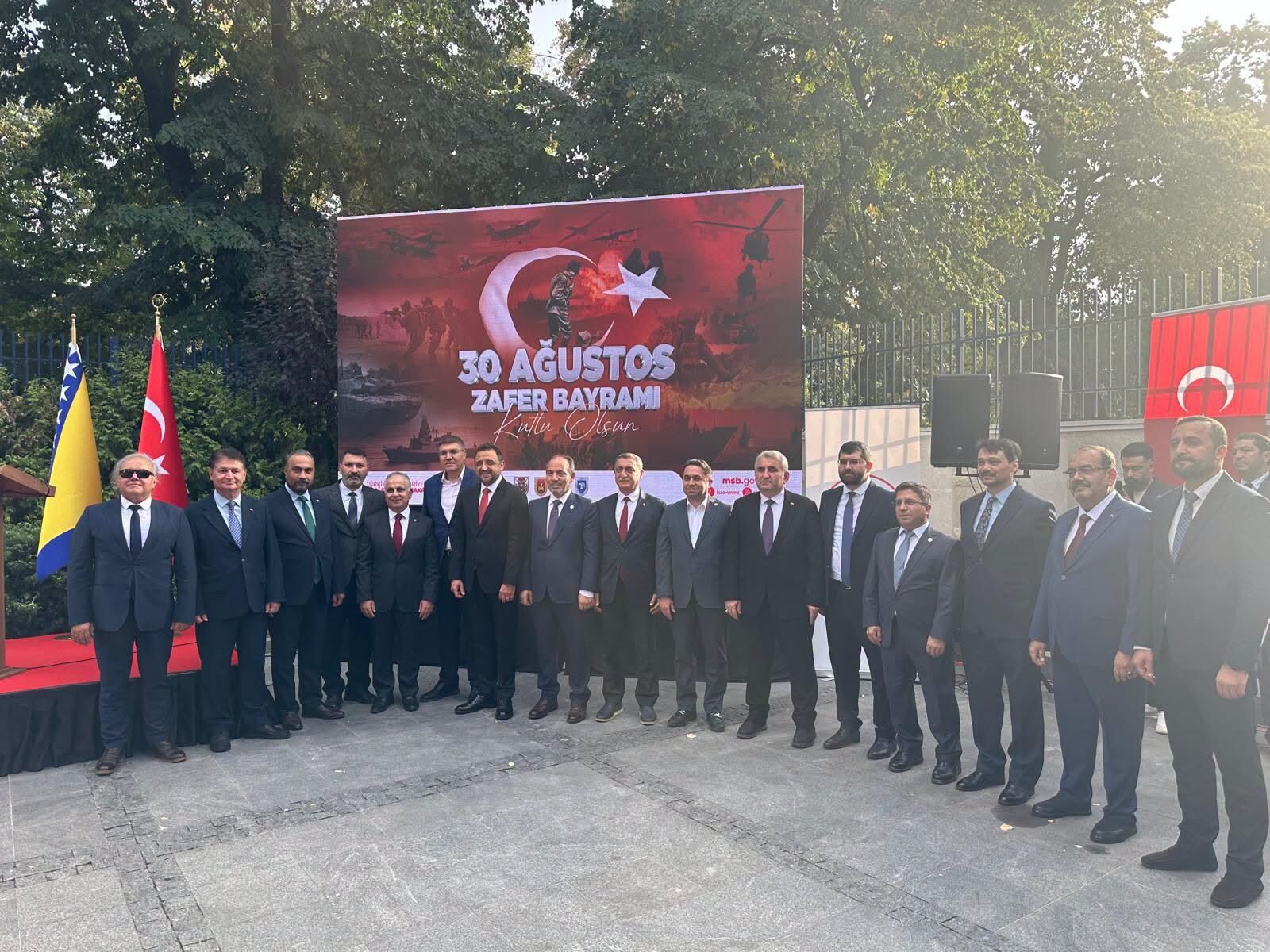 3-30 Ağustos Zafer Bayramı Saraybosna’da Törenle Kutlandı