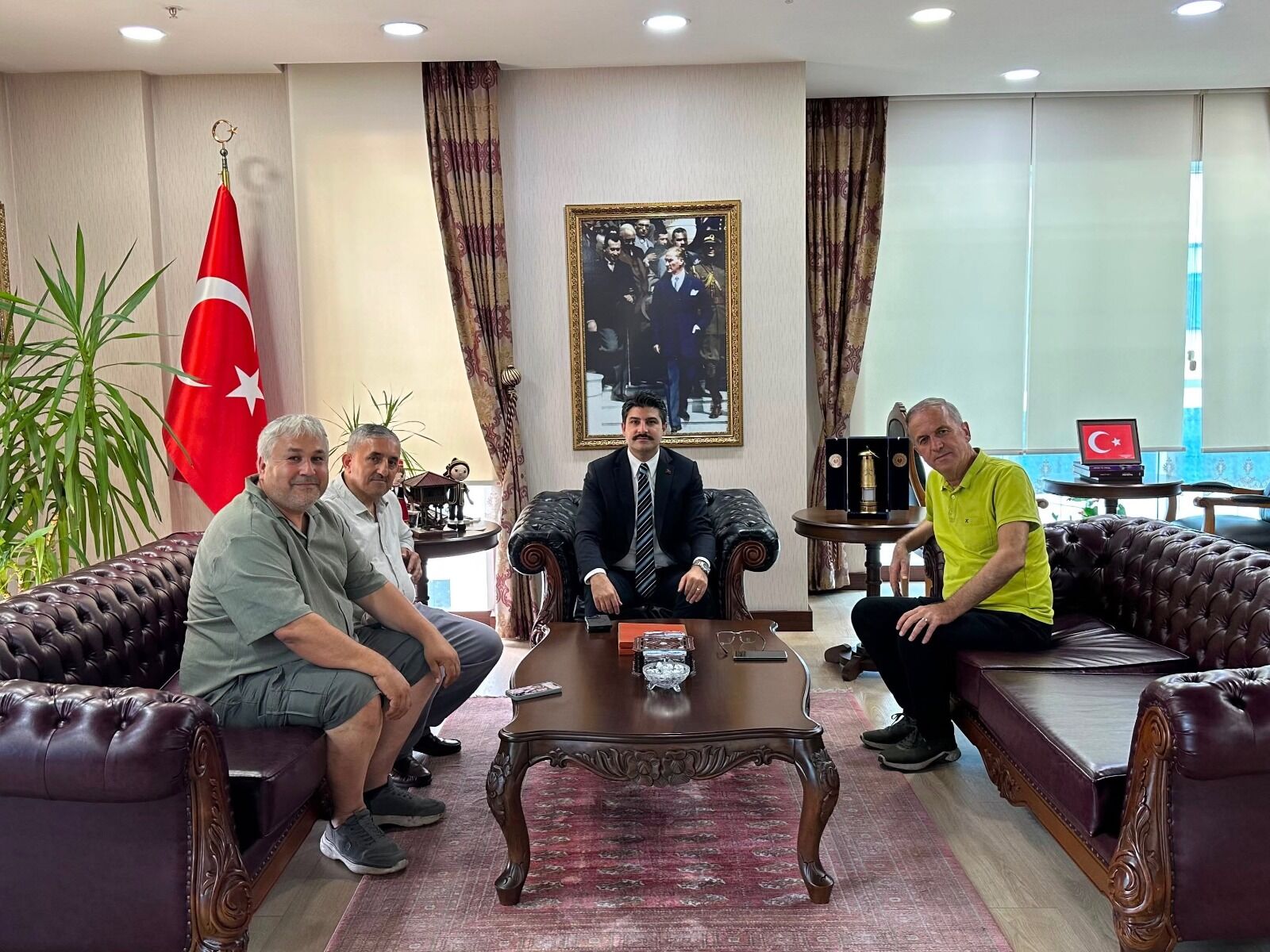 4-Kaymakam Karakaya’ya Hayırlı Olsun Ziyaretleri