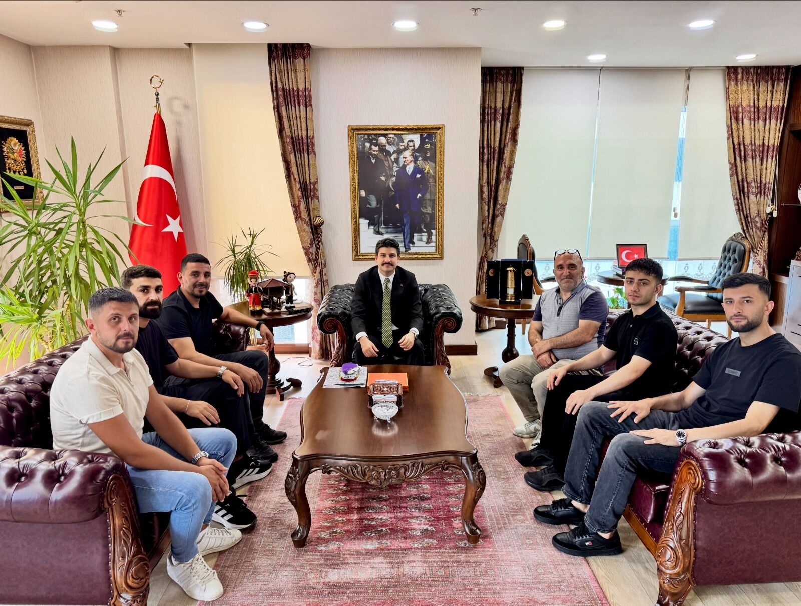 Kaymakam Karakaya’ya Yoğun Ziyaret-1