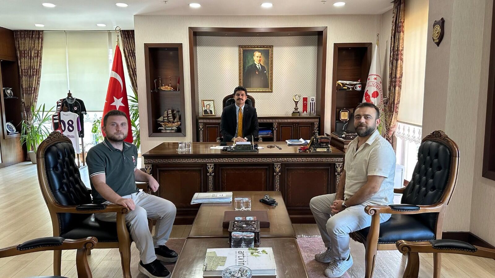 1-Kaymakam Karakaya’ya Hayırlı Olsun Ziyaretleri