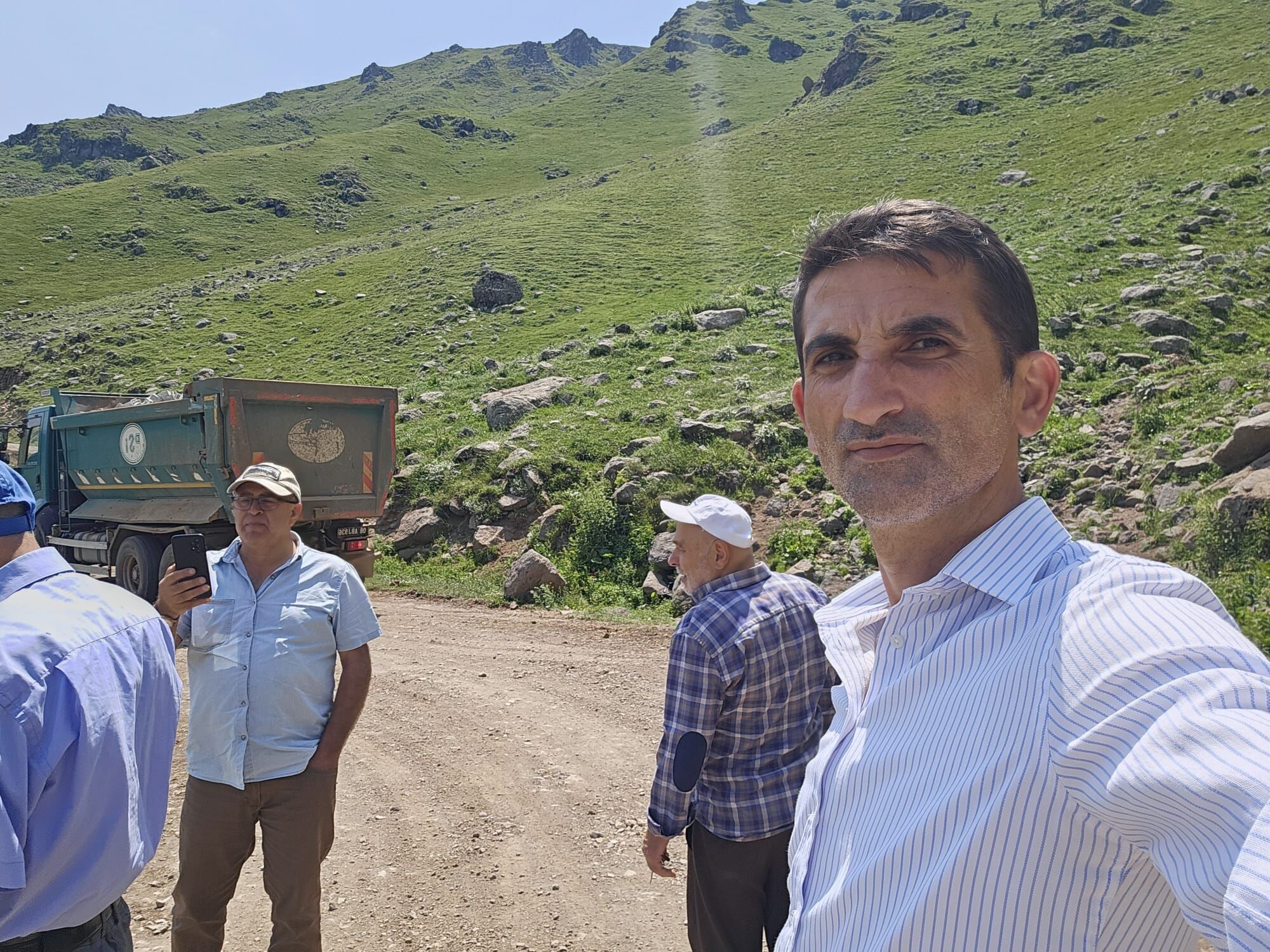 Yiğili Yaylaları Yolunda Kilit Parke Taşı Dönemi Başladı-5
