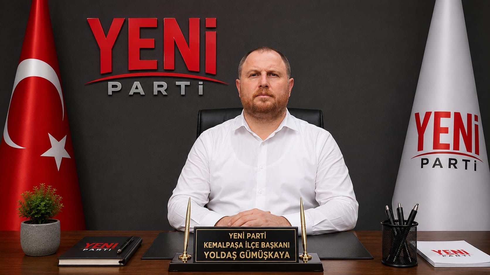 Gümüşkaya, Yeni Parti Kemalpaşa Kurucu İlçe Başkanı Oldu