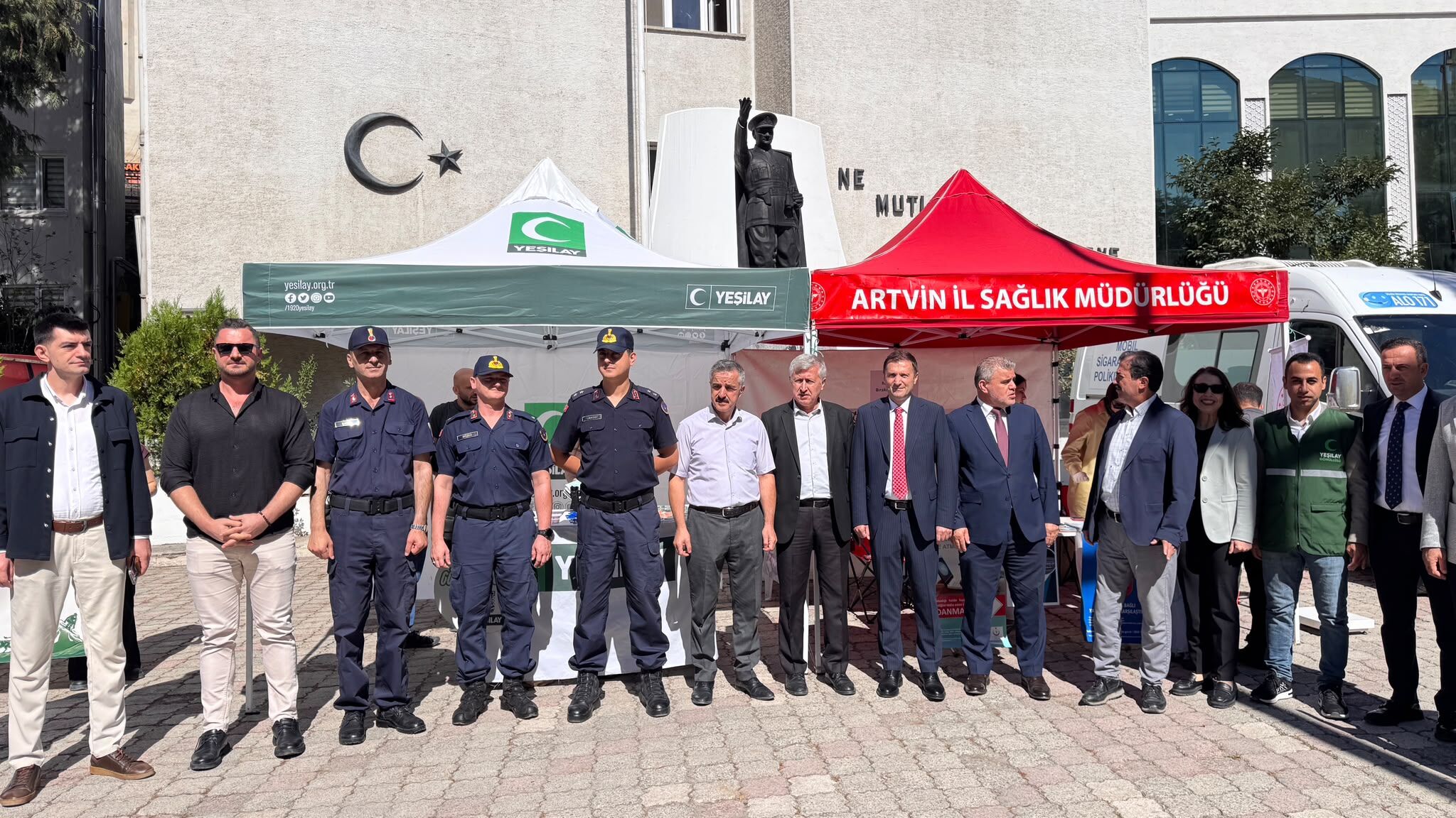2-Artvin’de Halk Sağlığı İçin Farkındalık Yürüyüşü