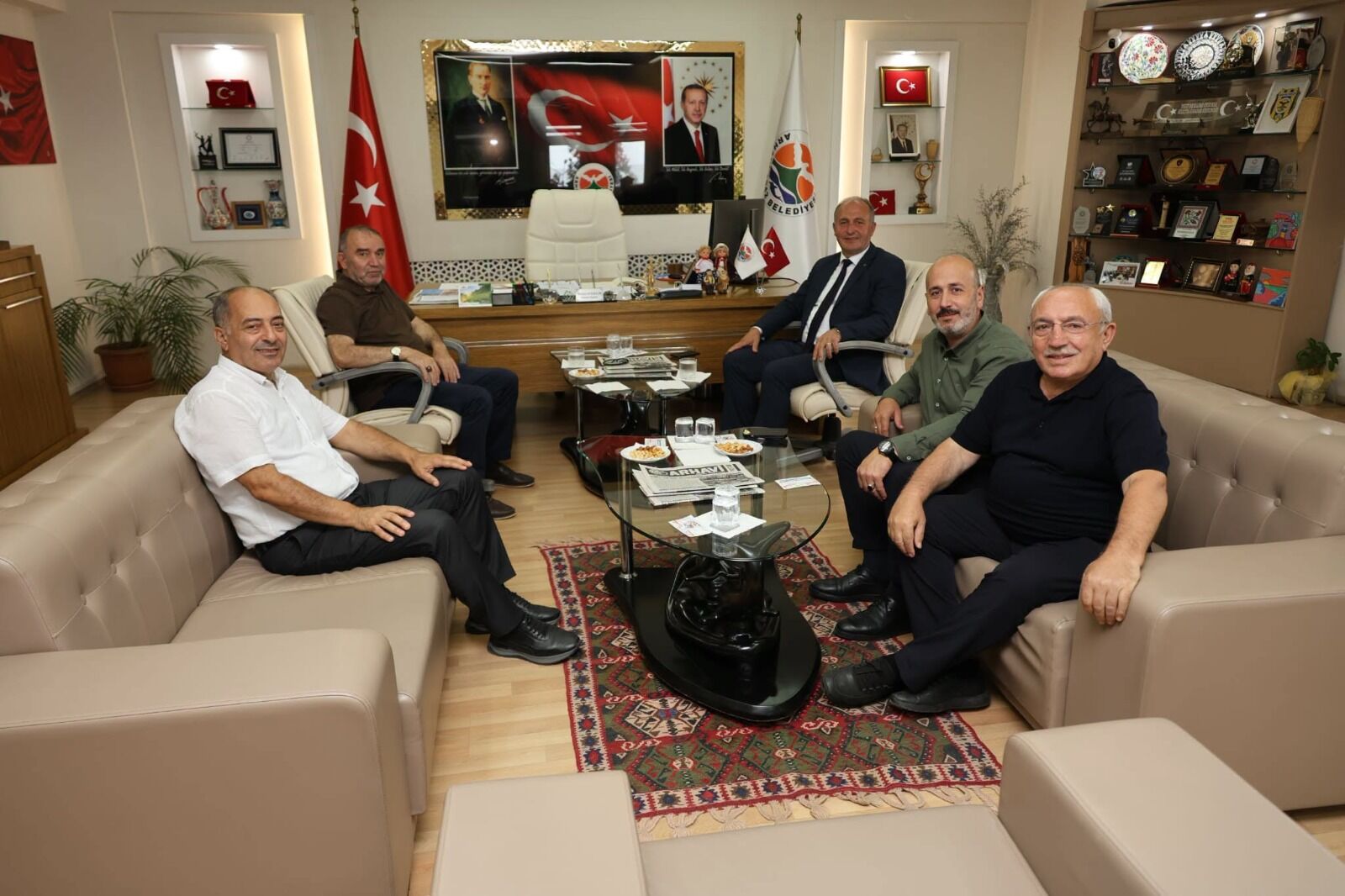İsrafil Kışla’dan Arhavi Belediyesi’ne Ziyaret