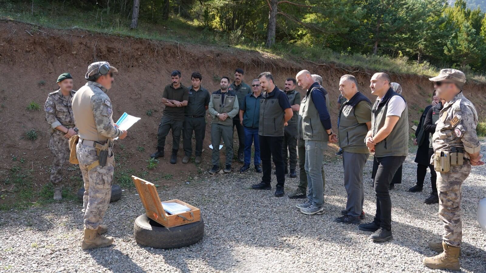 Artvin’de Orman Personeline Silah Eğitimi