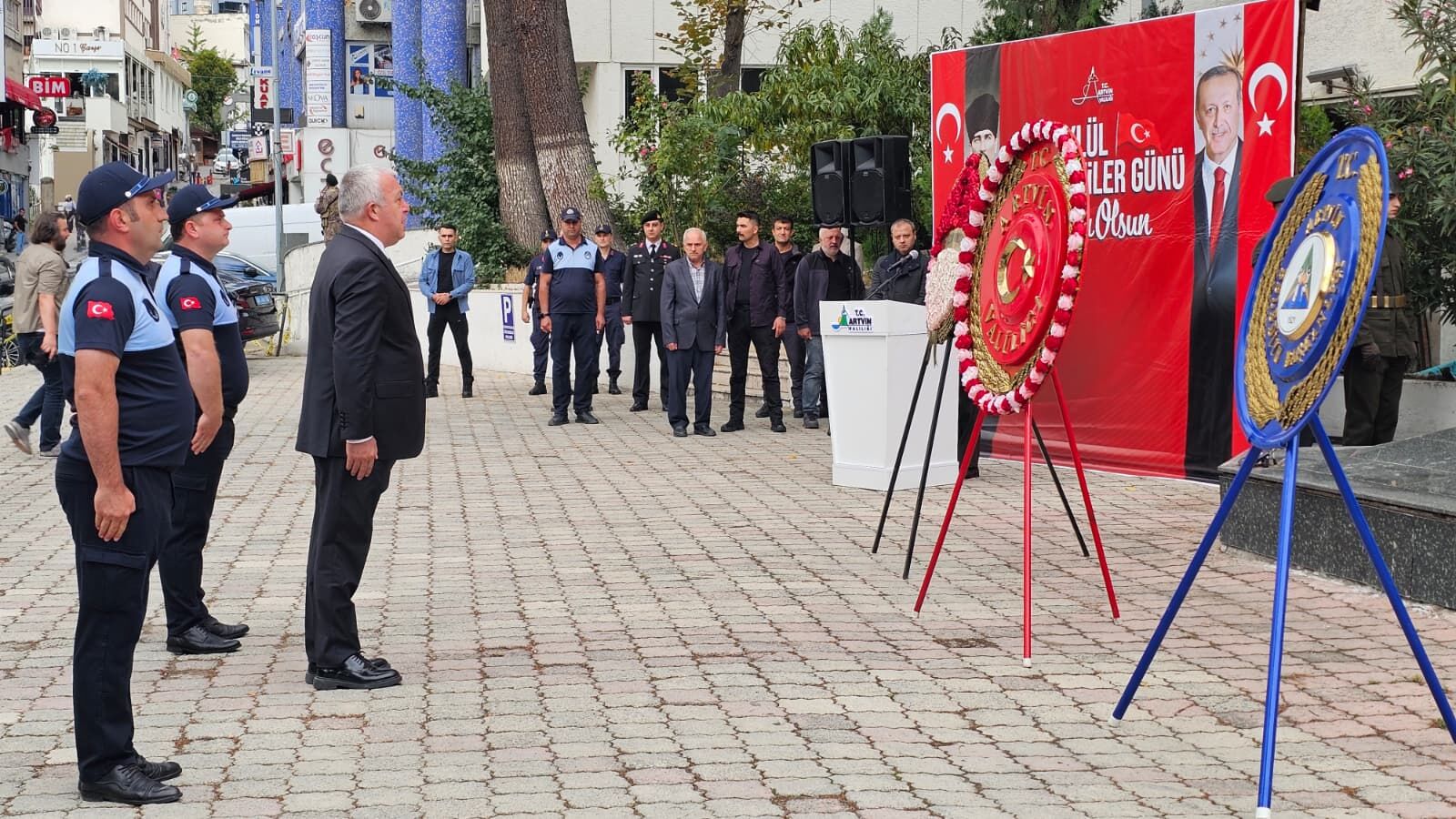 Artvin’de 19 Eylül Gaziler Günü Töreni Gerçekleştirildi-6