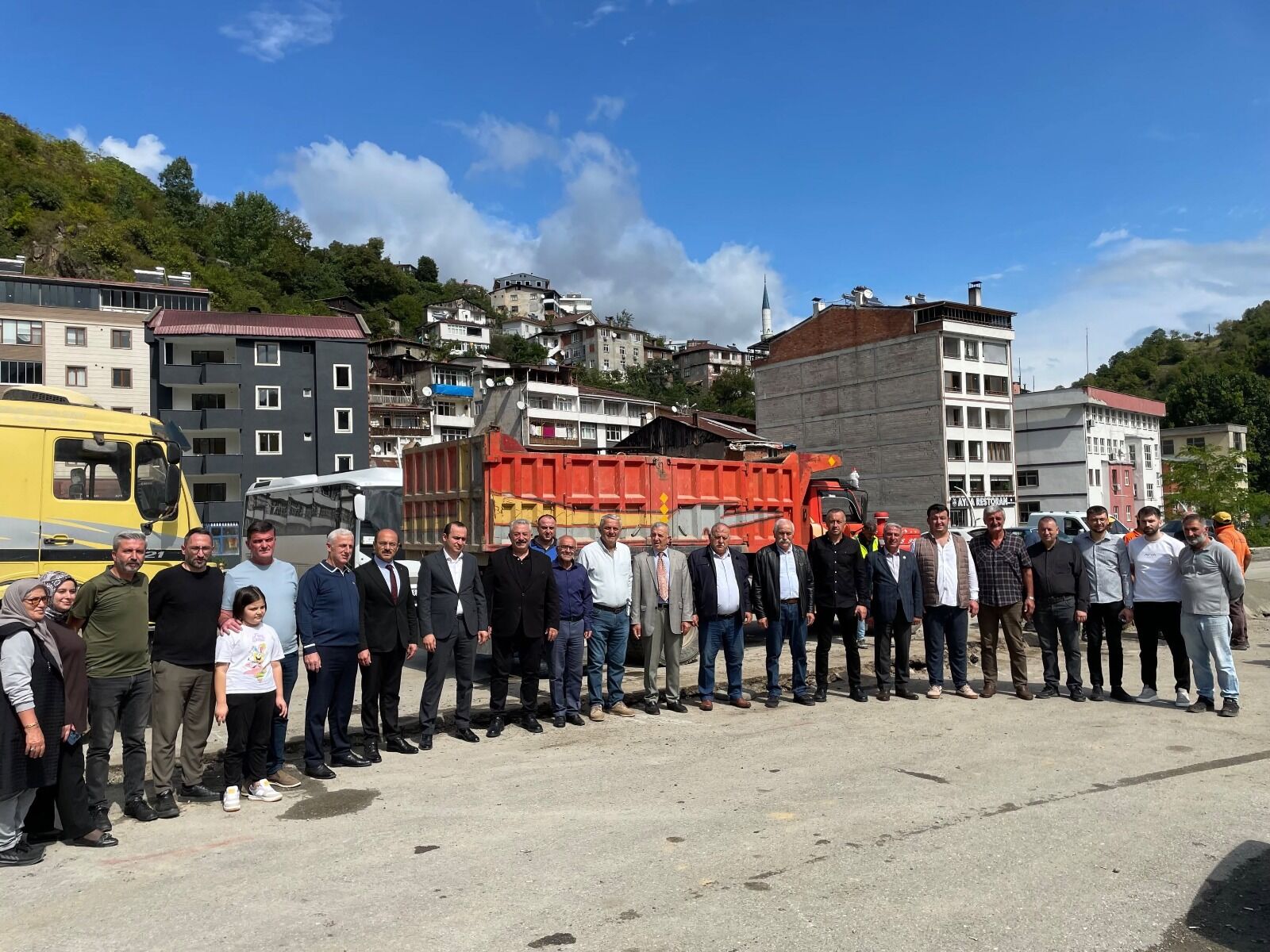 Murgul’da Doğal Gaz İçin İlk Kazma Vuruldu