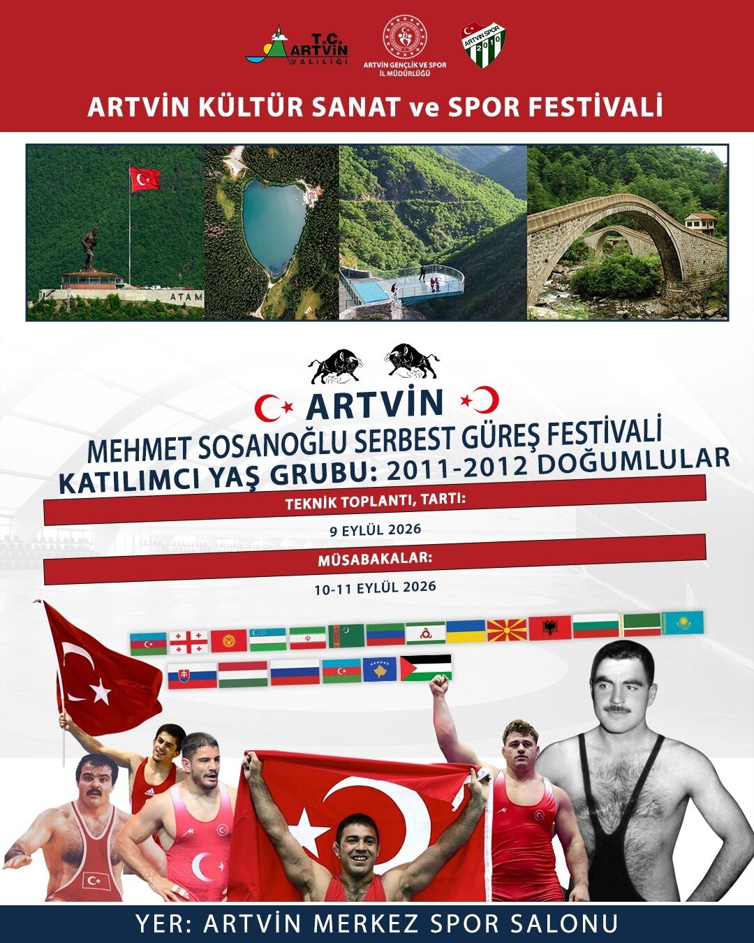 Dev Güreş Organizasyonu Artvin’de!-4
