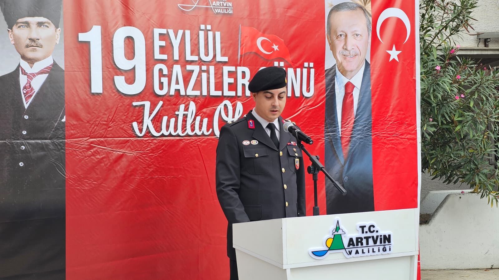 Artvin’de 19 Eylül Gaziler Günü Töreni Gerçekleştirildi-2
