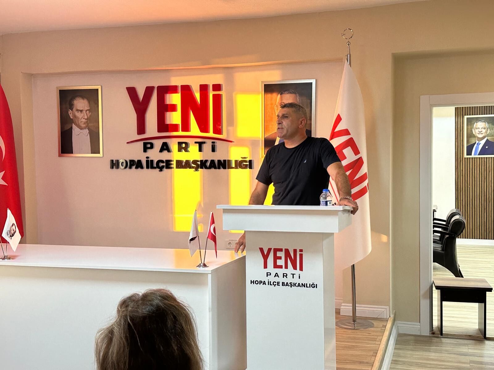 Yeni Parti Hopa’da Kongre Yolunda İlk Adım