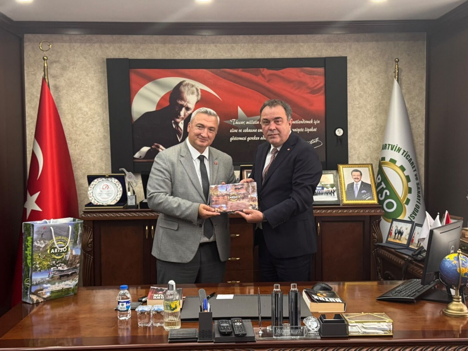 Başsavcı Necati Kurçenli’den ARTSO’ya Ziyaret