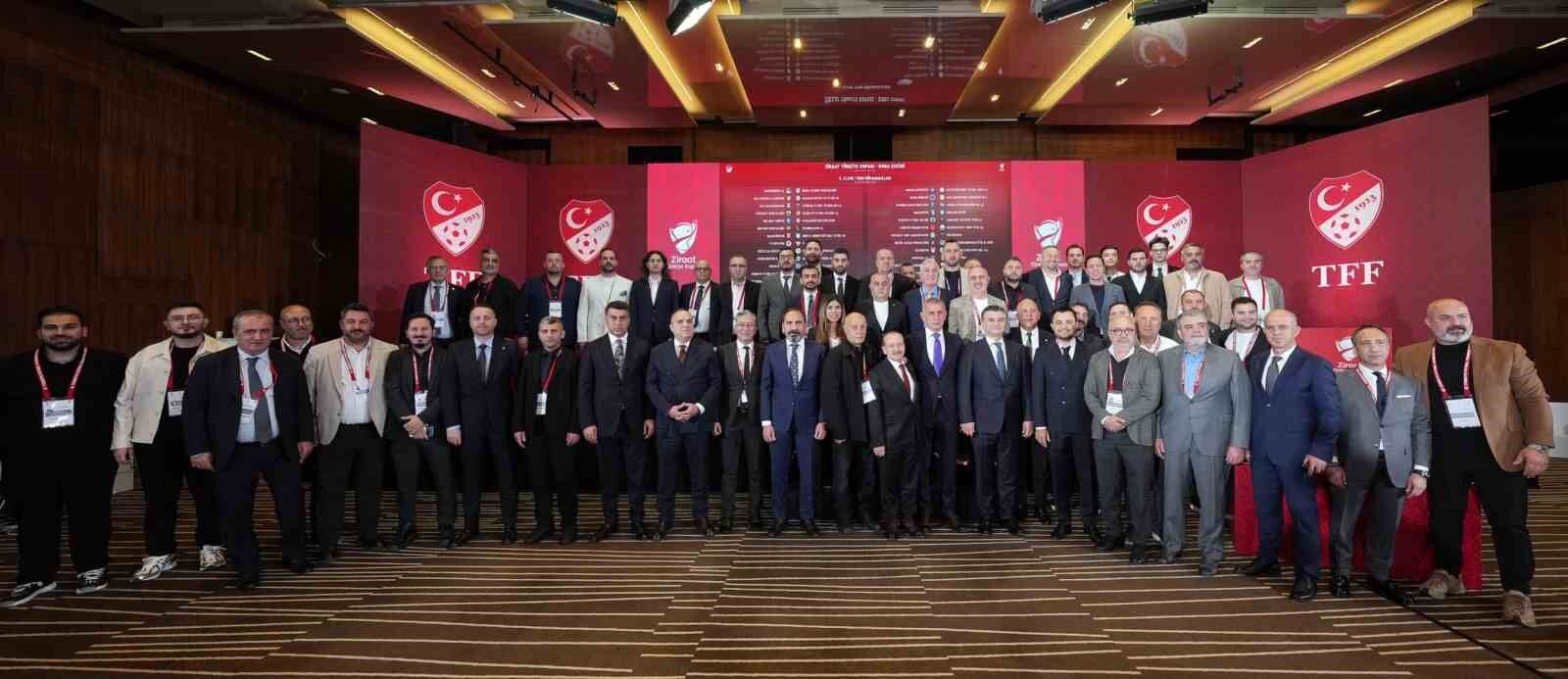 Ziraat Türkiye Kupası 3. eleme turu kuraları çekildi