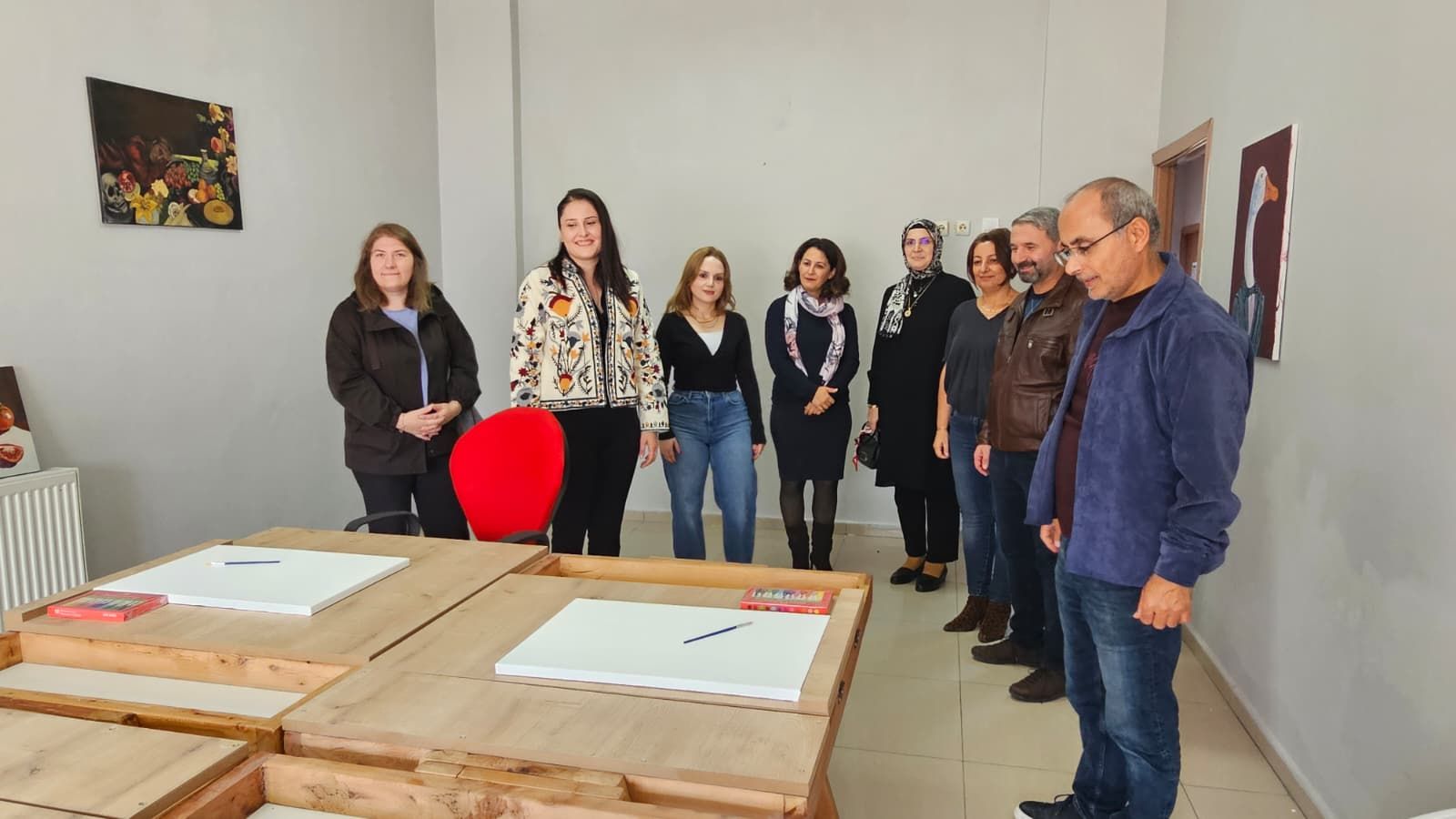 SANART Resim Atölyesi Açıldı-2