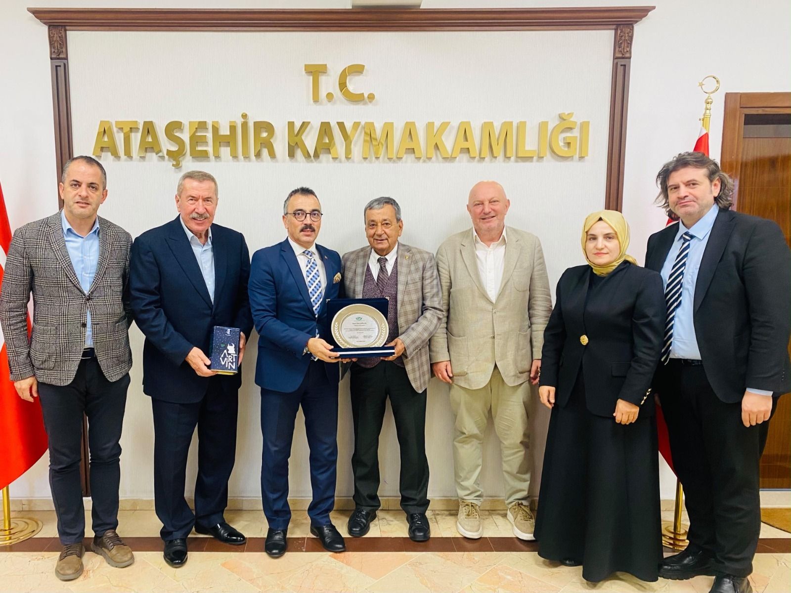 AHV’ndan Kaymakam Eren Arslan’a Ziyaret
