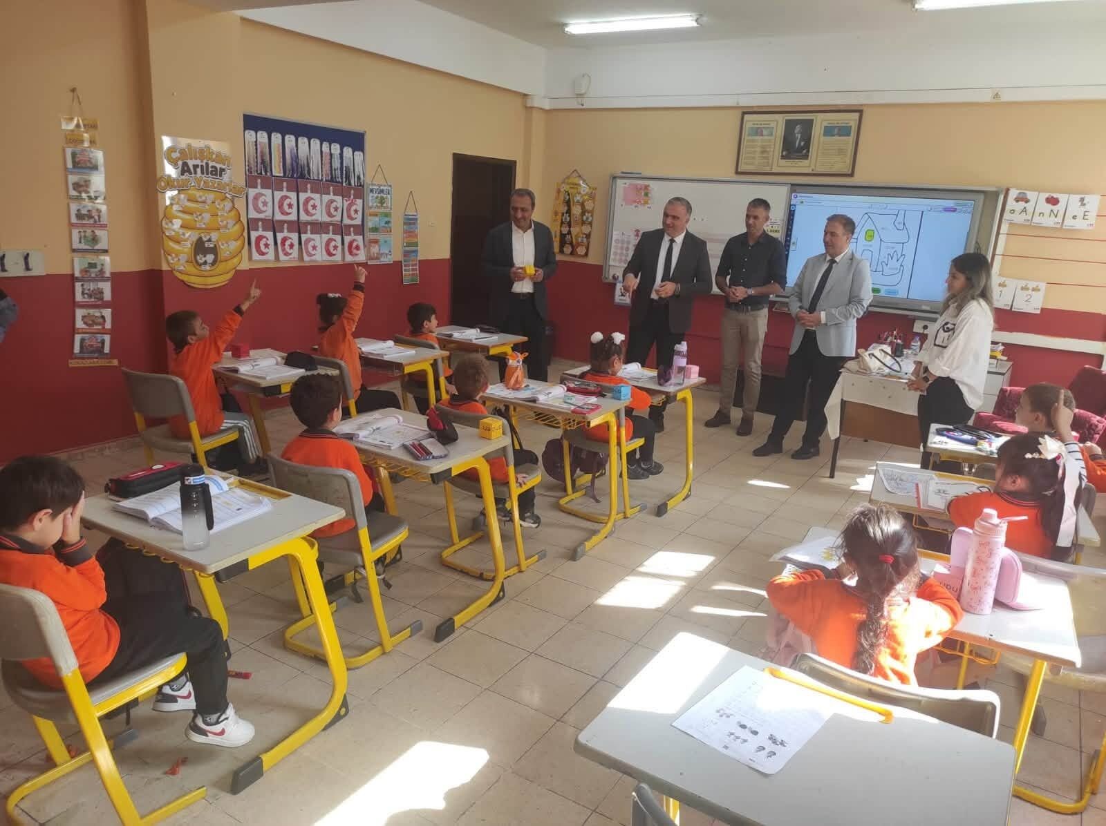 İlçe Millî Eğitimden Okul Ziyareti