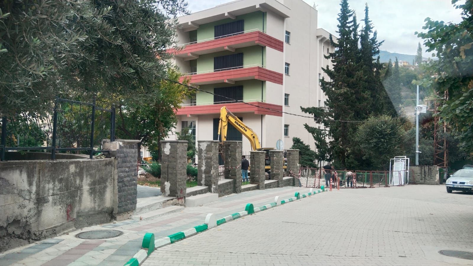 AÇÜ’nün Giriş Kapısı Yenileniyor-3