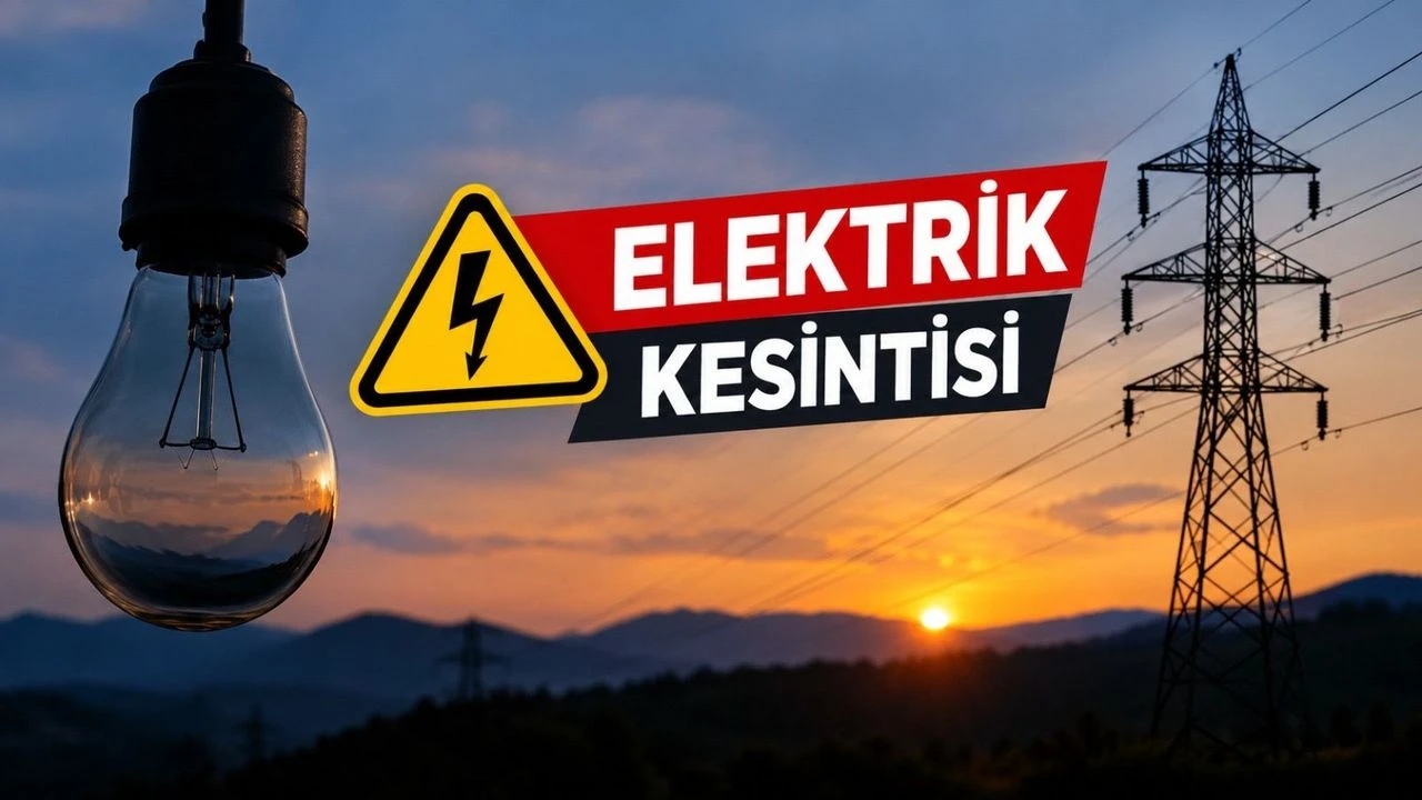 İki İlçede Elektrik Kesintisi Yaşanacak