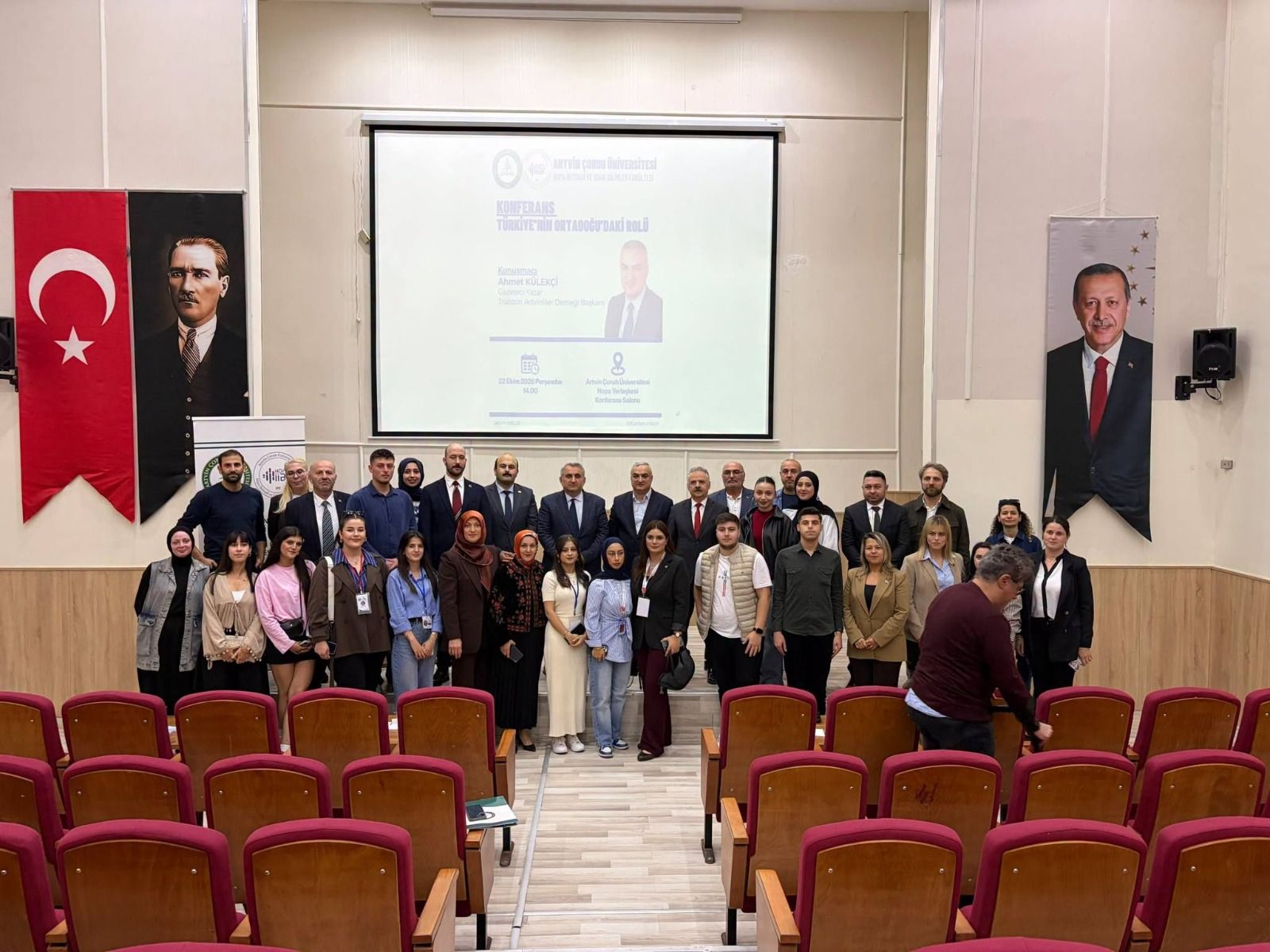AÇÜ’de “Türkiye’nin Ortadoğu’daki Rolü” Konferansı