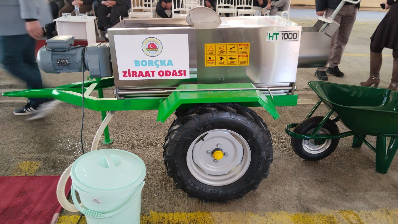 Borçka’da Tarımsal Üretime Makine Desteği