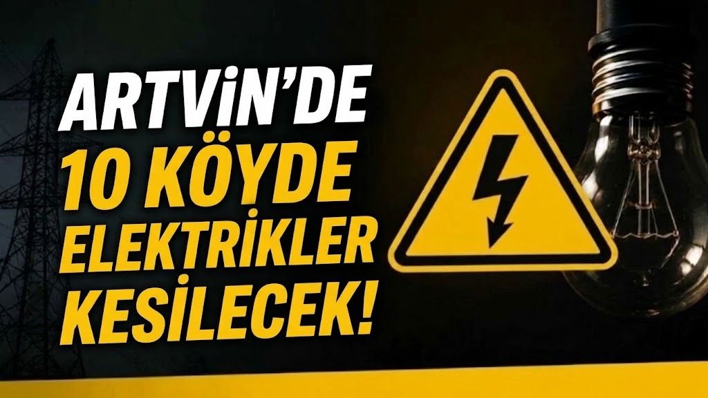 10 Köyde Elektrikler Kesilecek!