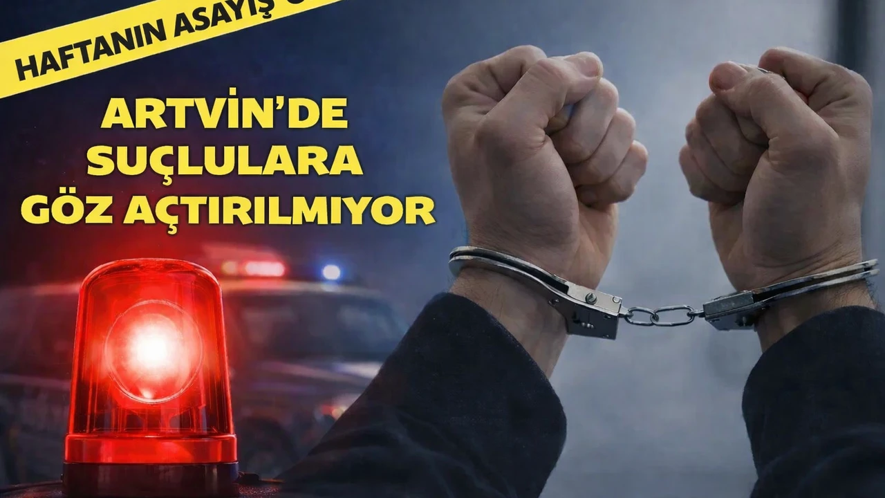 Aranan 79 kişi Artvin’de yakalandı