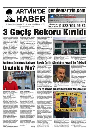 5 Aralık Tarihli Gazete