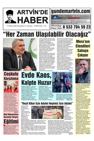 17 Nisan Tarihli Gazete