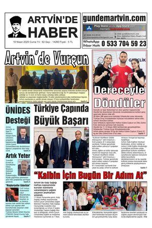 18 Nisan Tarihli Gazete