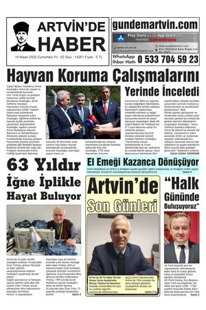 19 Nisan Tarihli Gazete