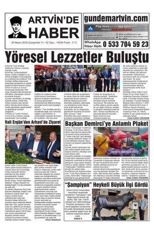 28 Mayıs Tarihli Gazete