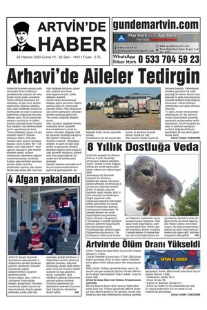 20 Haziran Tarihli Gazete